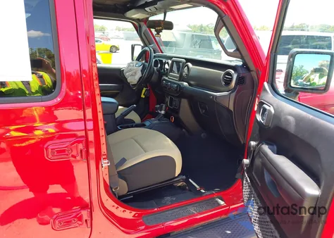 2020 Jeep Gladiator Sport 4X4 from USA, damaged, VIN 1C6HJTAG6LL194119